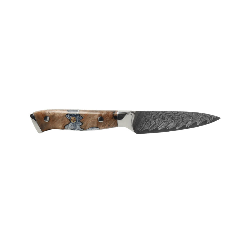 Shinrai Japan - Eclipse Series 6-Piece Damascus Knife Set